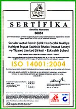 ISO 14001 Belge