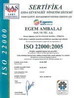 ISO 22000 Belge